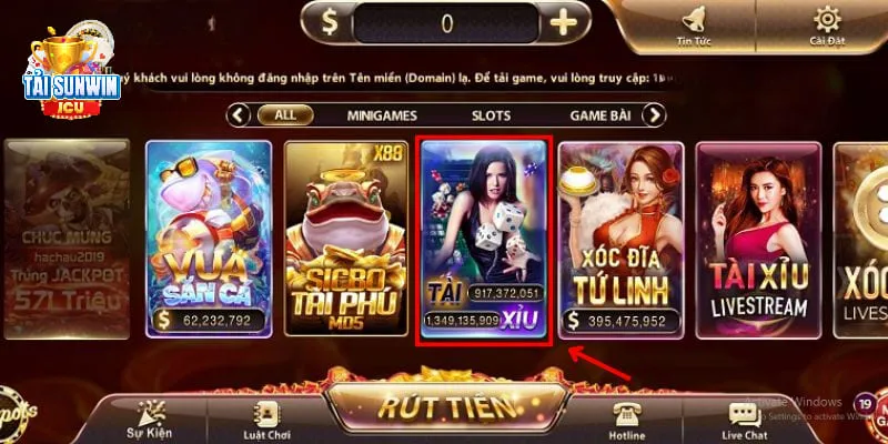  3 bước tham gia trải nghiệm tựa game tài xỉu sunwin