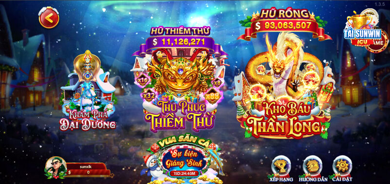 Sunwin thiết kế hình ảnh game cực sống động