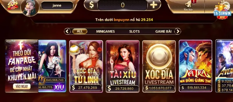 Tài xỉu livestream sunwin là một tựa game đang rất hot