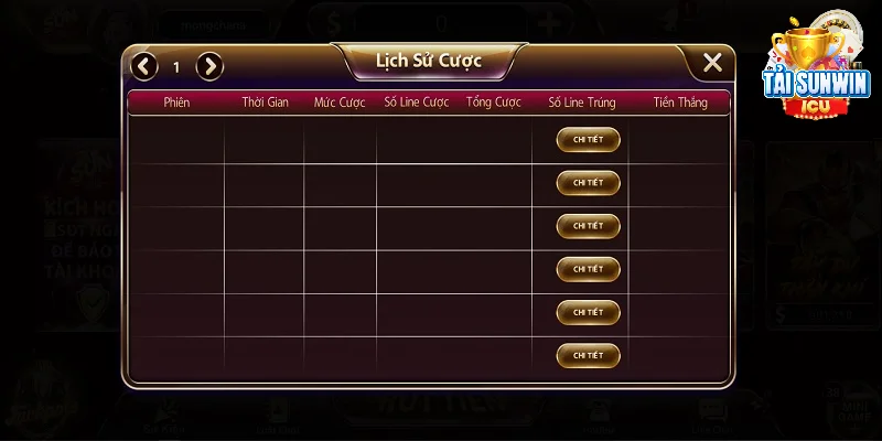 Tính năng lịch sử cược giúp ích cho quá trình cá cược