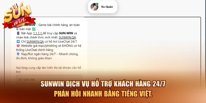 Sunwin | Link Tải Sun Win Chính Hãng Mới Nhất 2026 16 Sunwin Sunwin dịch vụ hỗ trợ khách hàng 24/7 phản hồi nhanh bằng tiếng Việt.